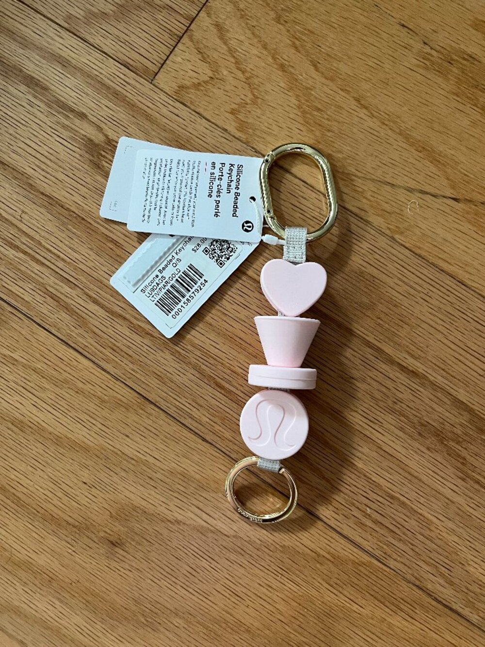 NEW!!! Lululemon keychain